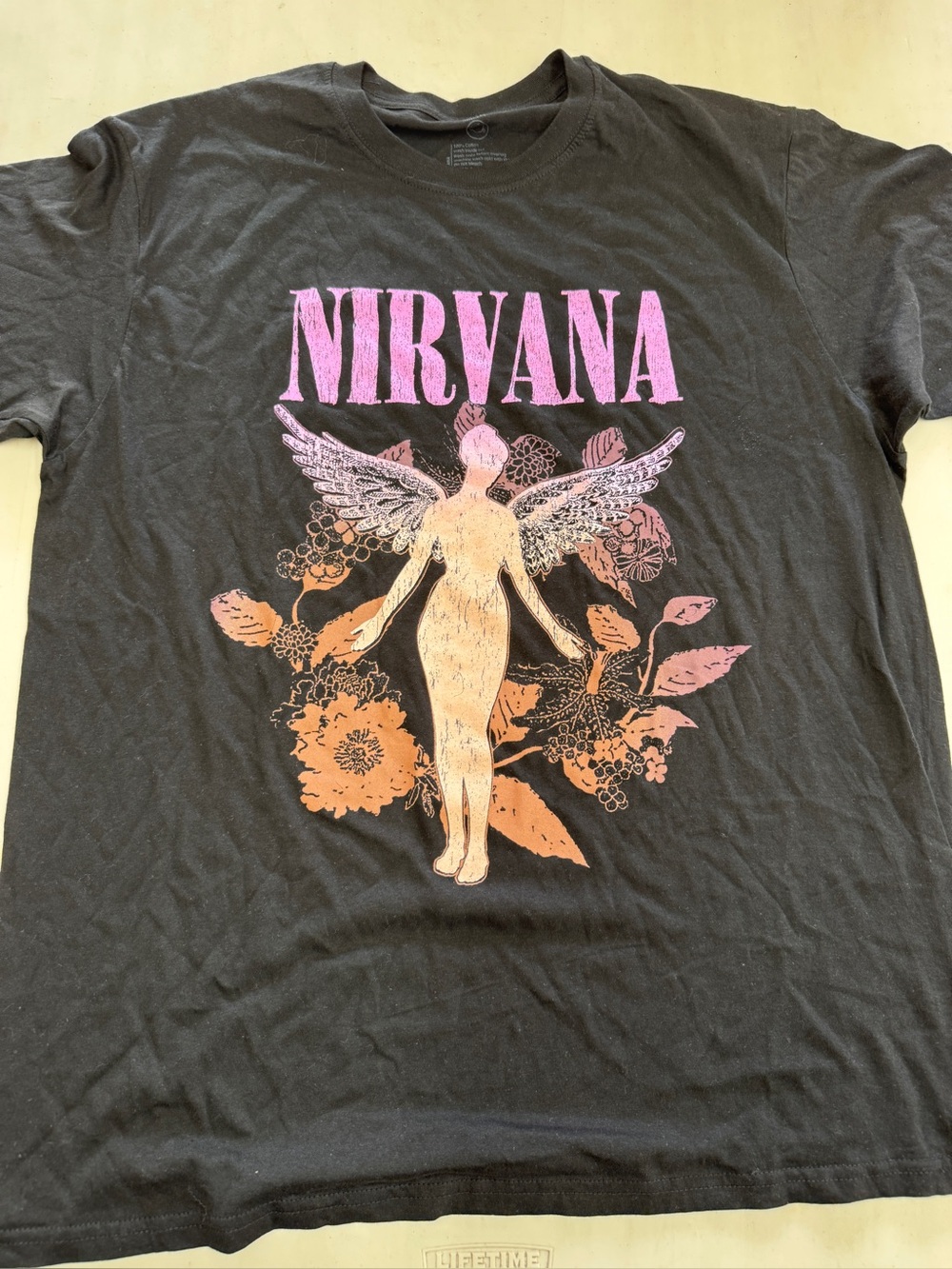 Nirvana 2XL nwot black t-shirt